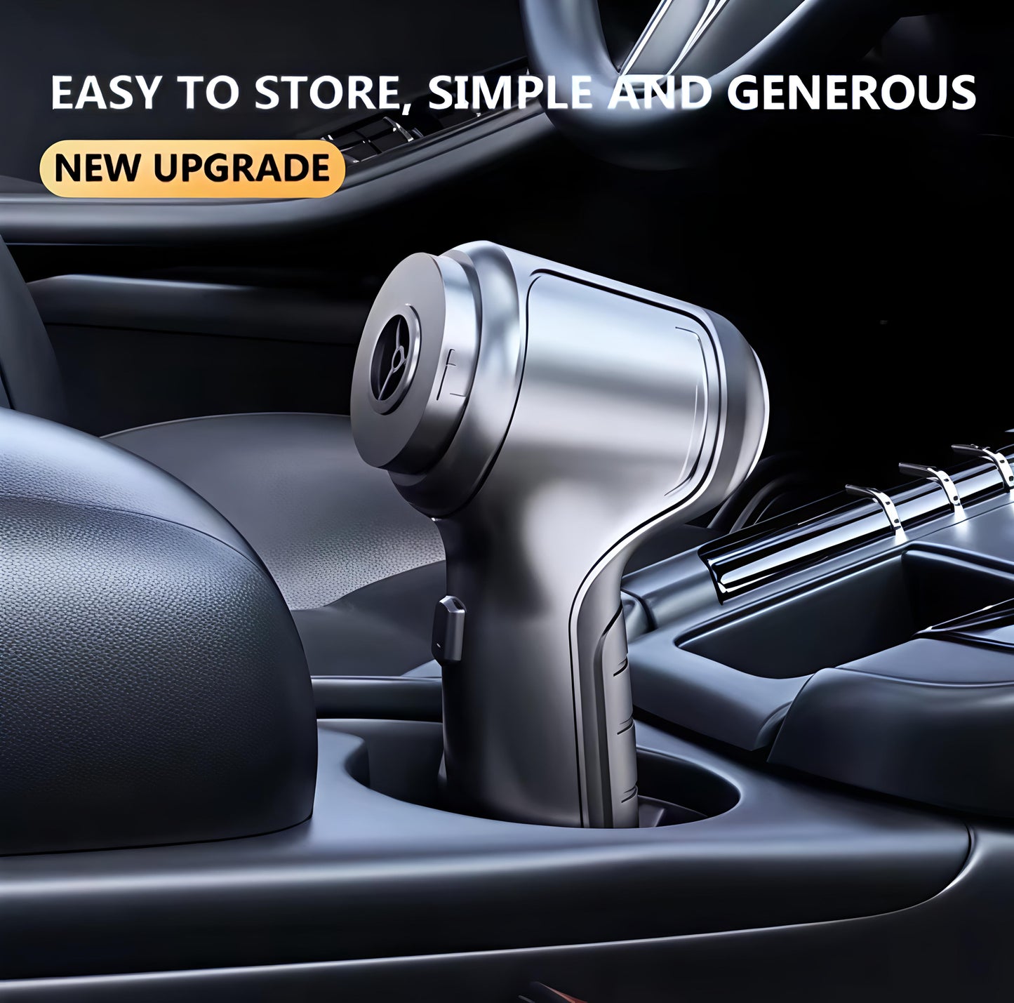 CleanDrive Pro: Portable Wireless Car Vacuum