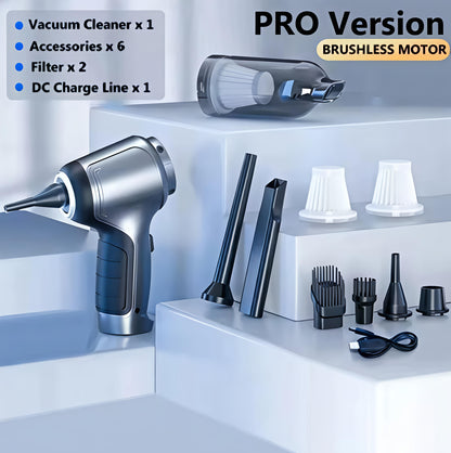 CleanDrive Pro: Portable Wireless Car Vacuum
